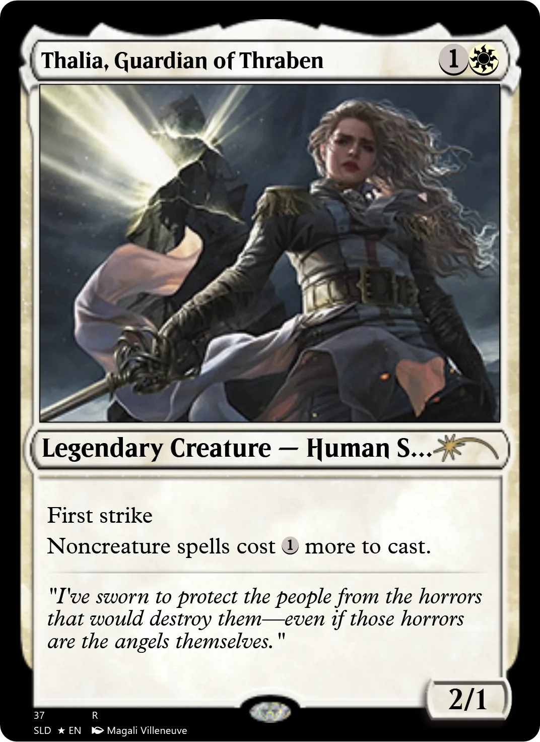 Thalia, Guardian of Thraben