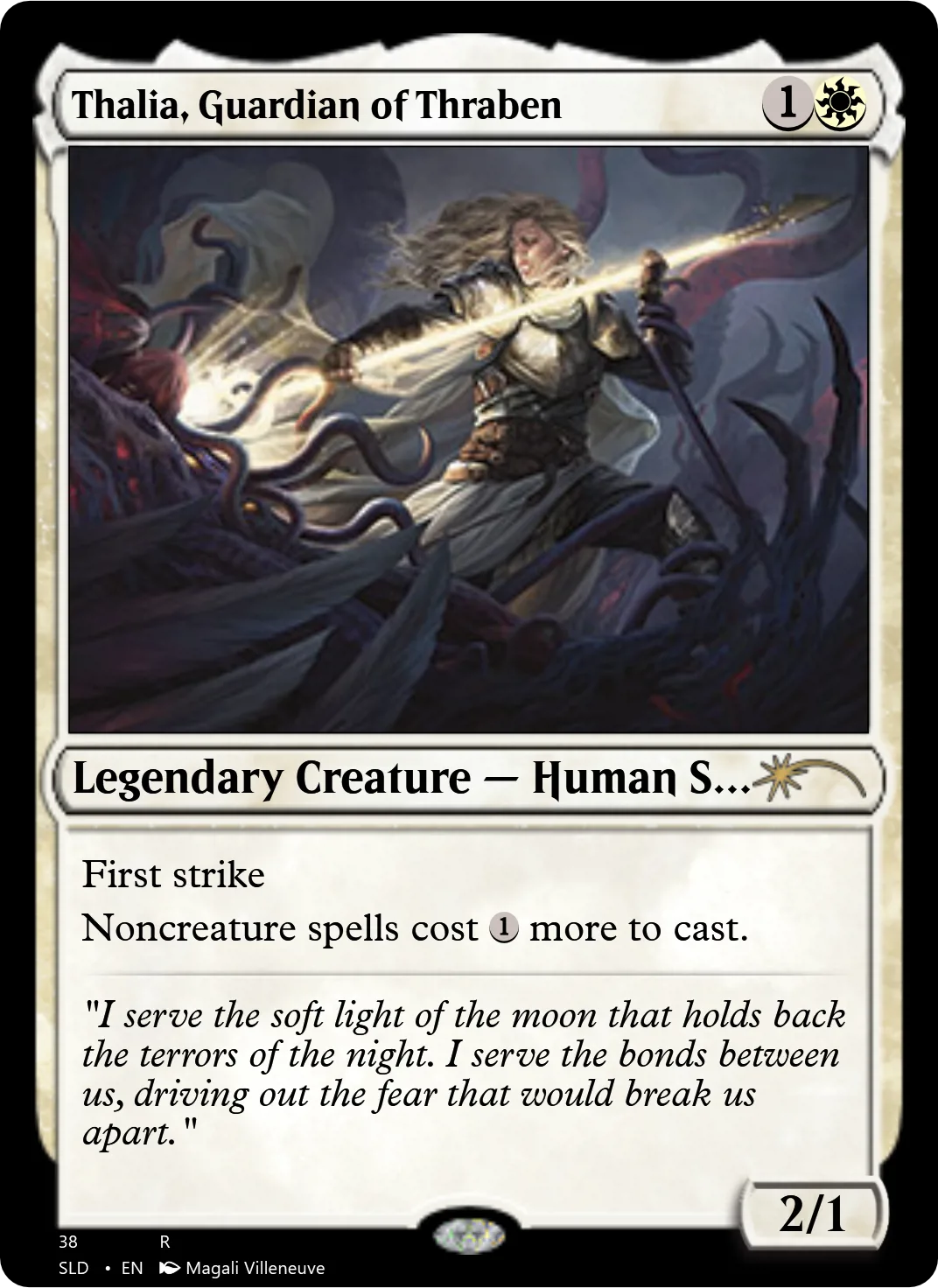Thalia, Guardian of Thraben