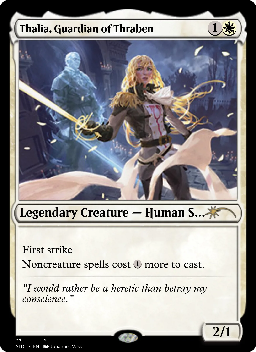 Thalia, Guardian of Thraben
