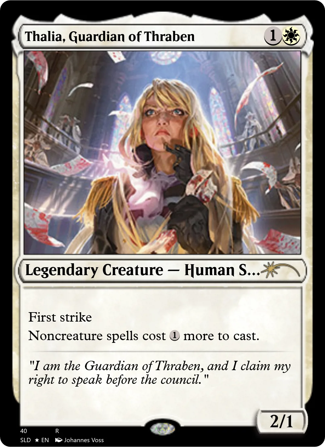 Thalia, Guardian of Thraben