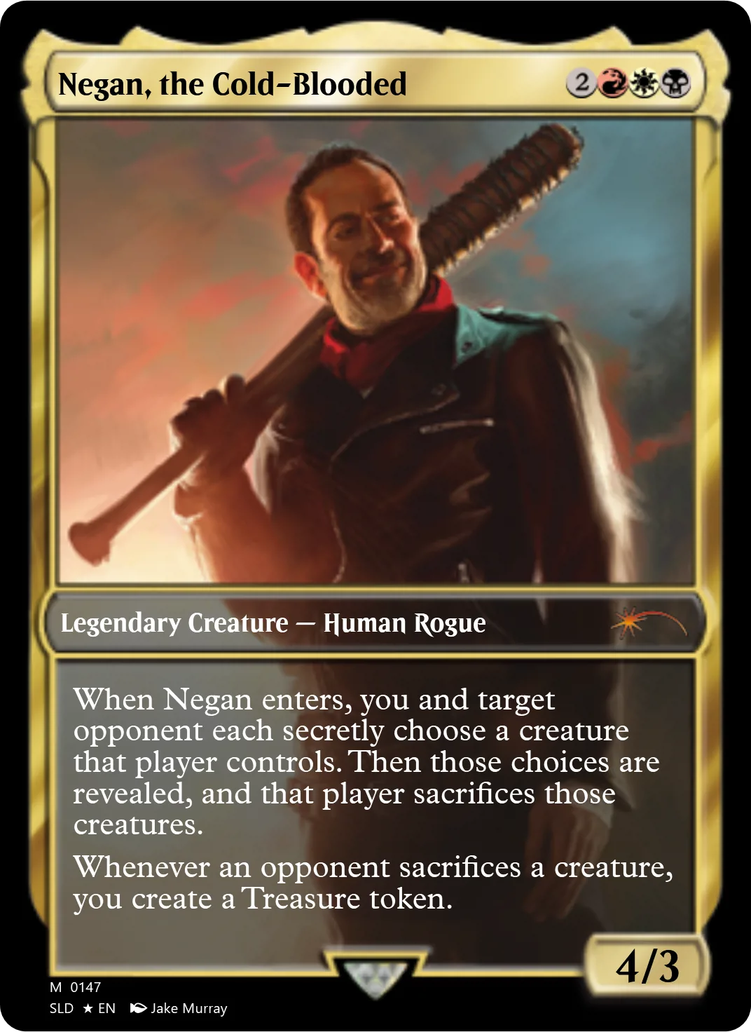 Negan, the Cold-Blooded
