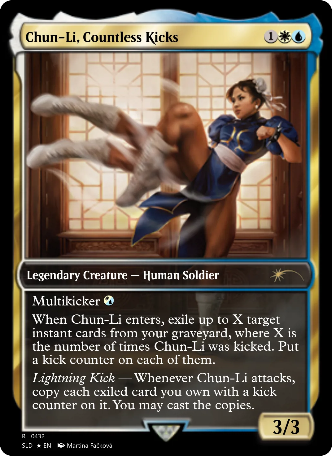 Chun-Li, Countless Kicks