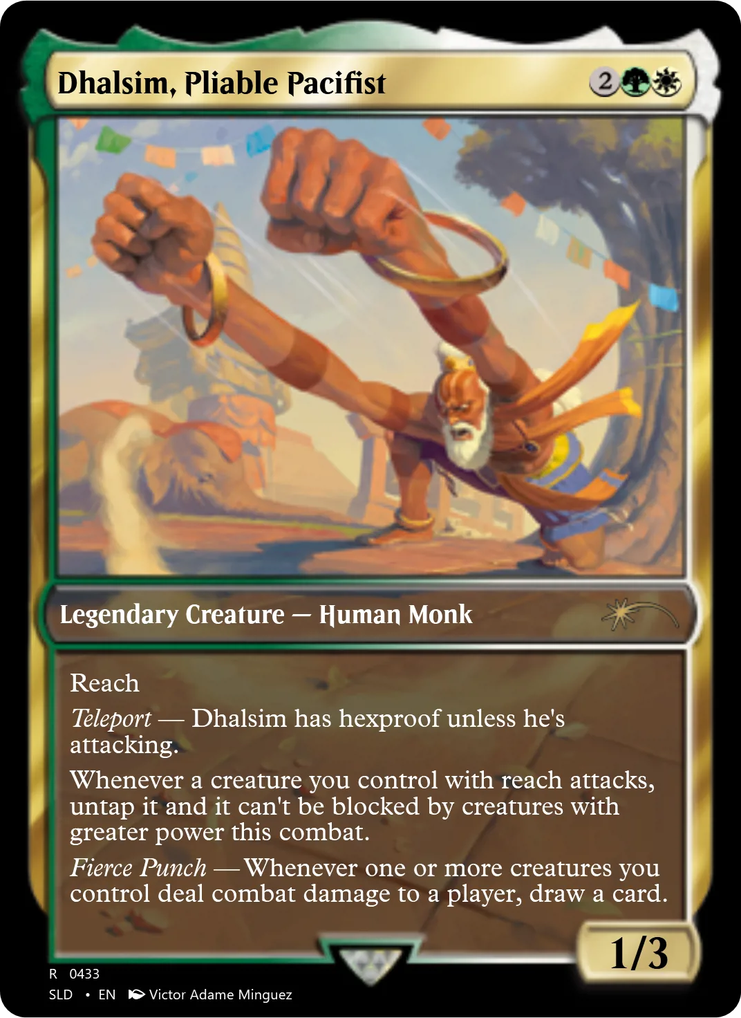 Dhalsim, Pliable Pacifist