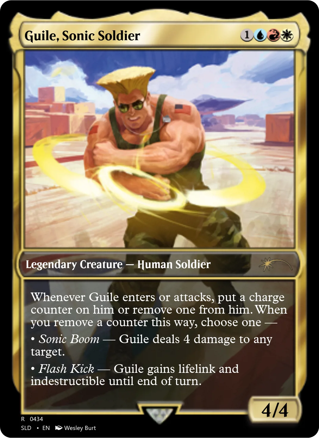 Guile, Sonic Soldier