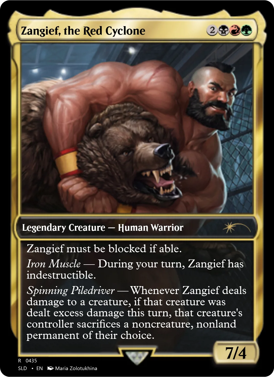 Zangief, the Red Cyclone