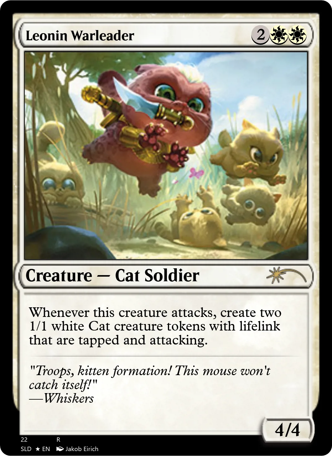 Leonin Warleader