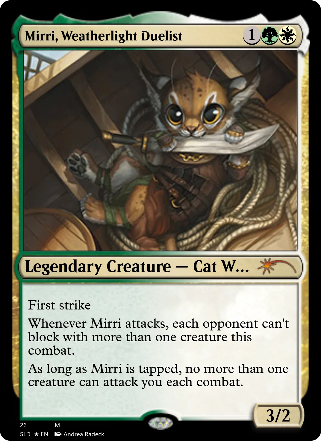 Mirri, Weatherlight Duelist