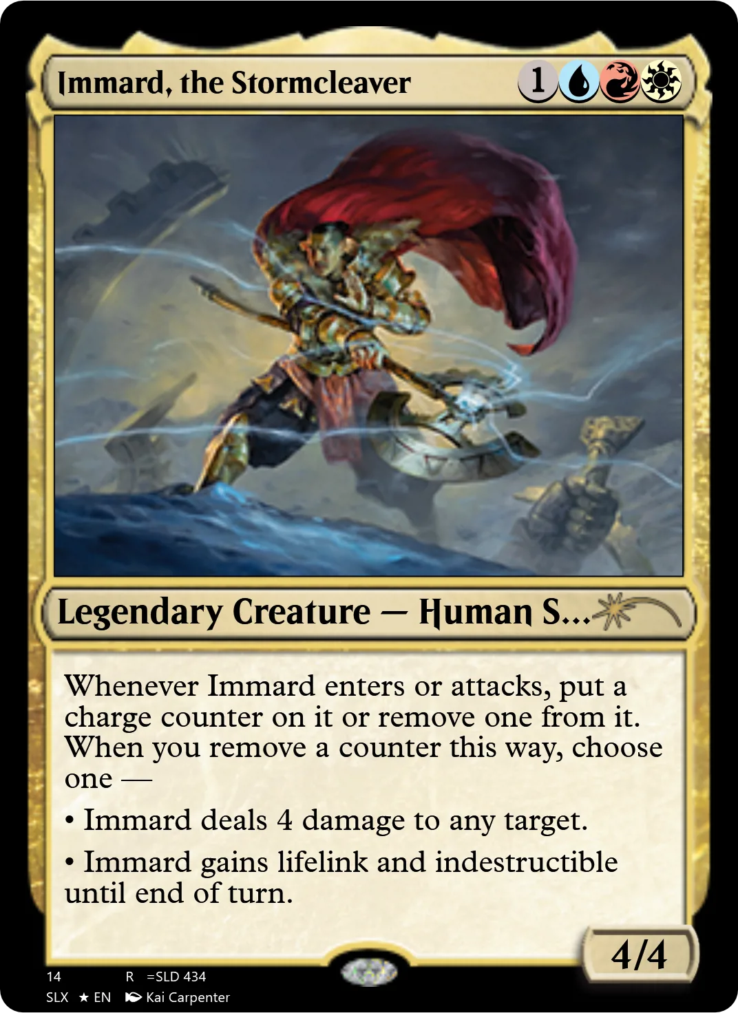 Immard, the Stormcleaver
