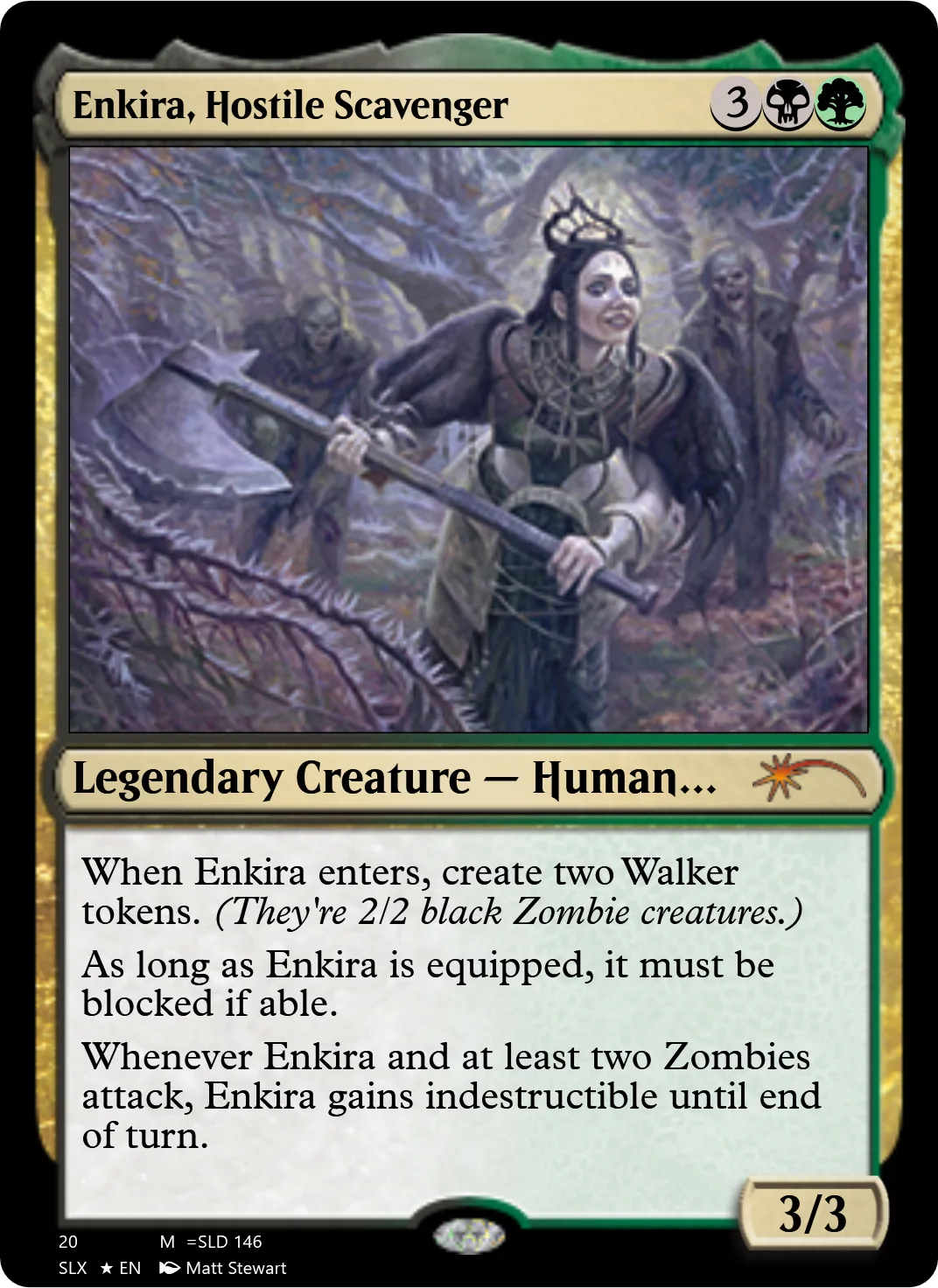 Enkira, Hostile Scavenger