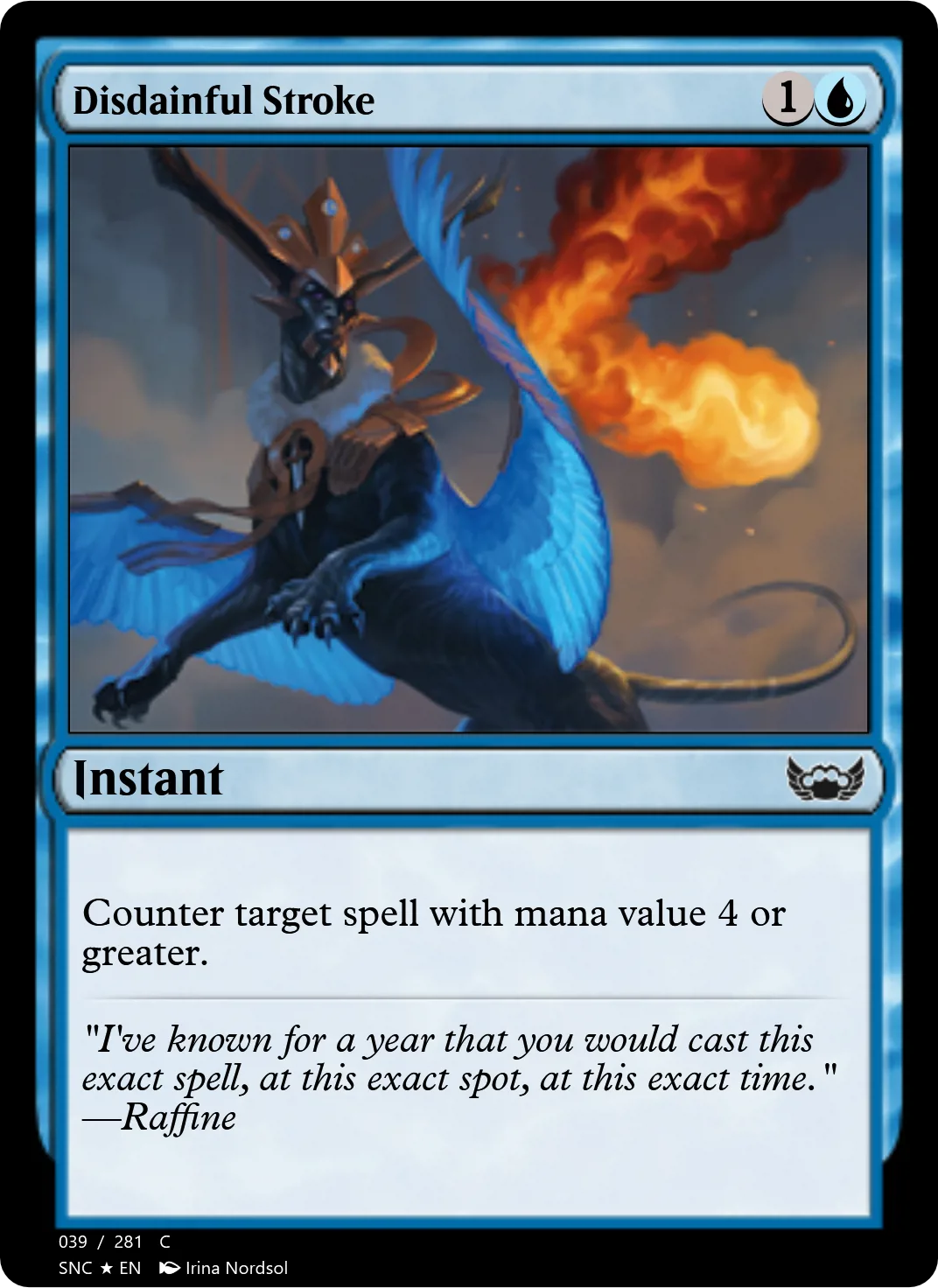 Disdainful Stroke
