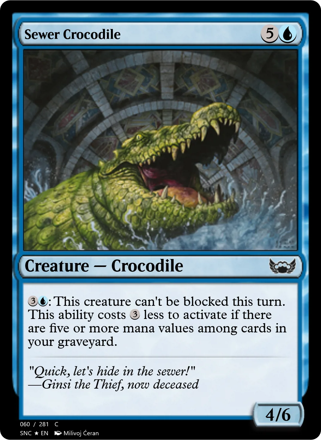 Sewer Crocodile
