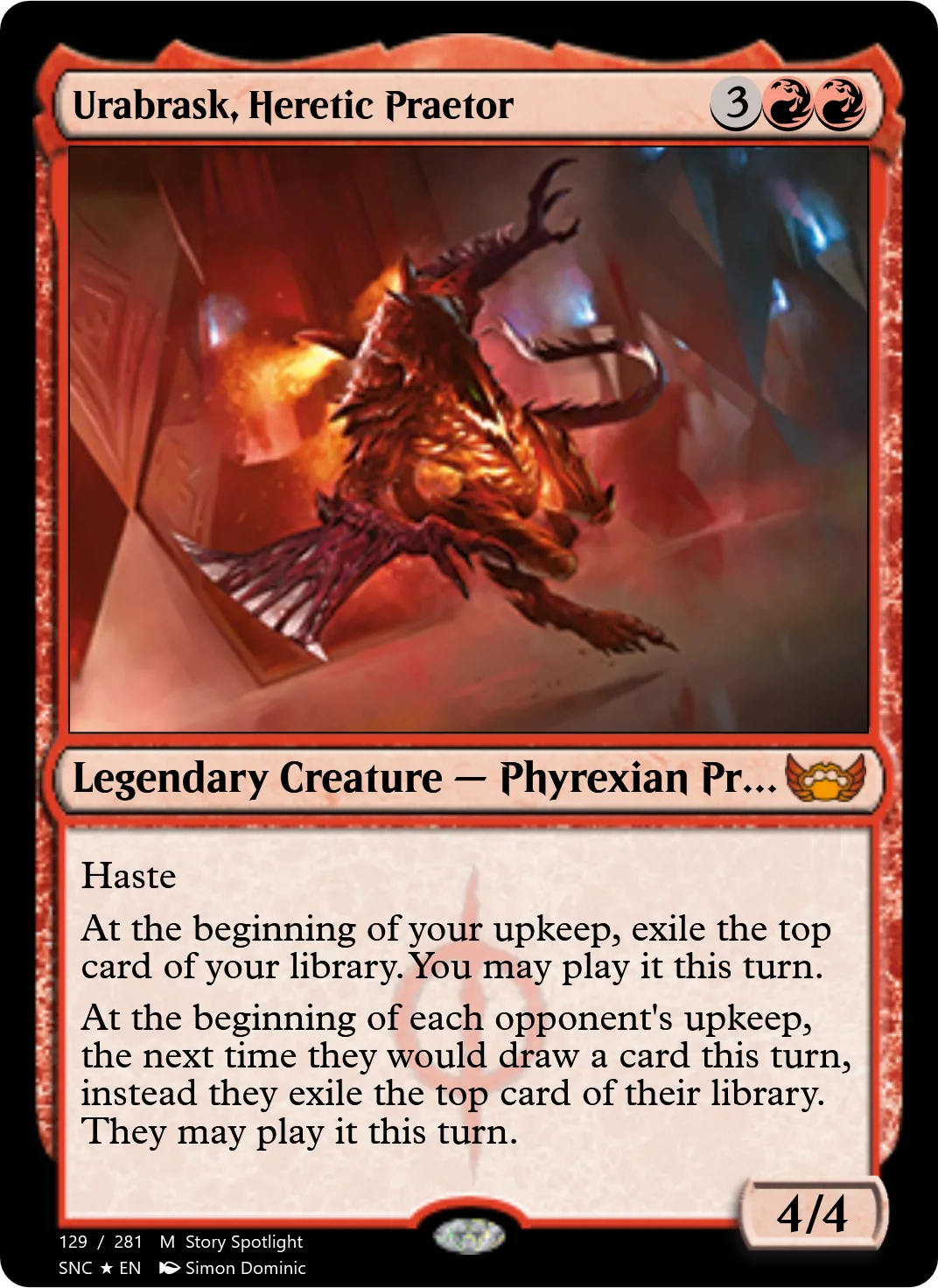 Urabrask, Heretic Praetor