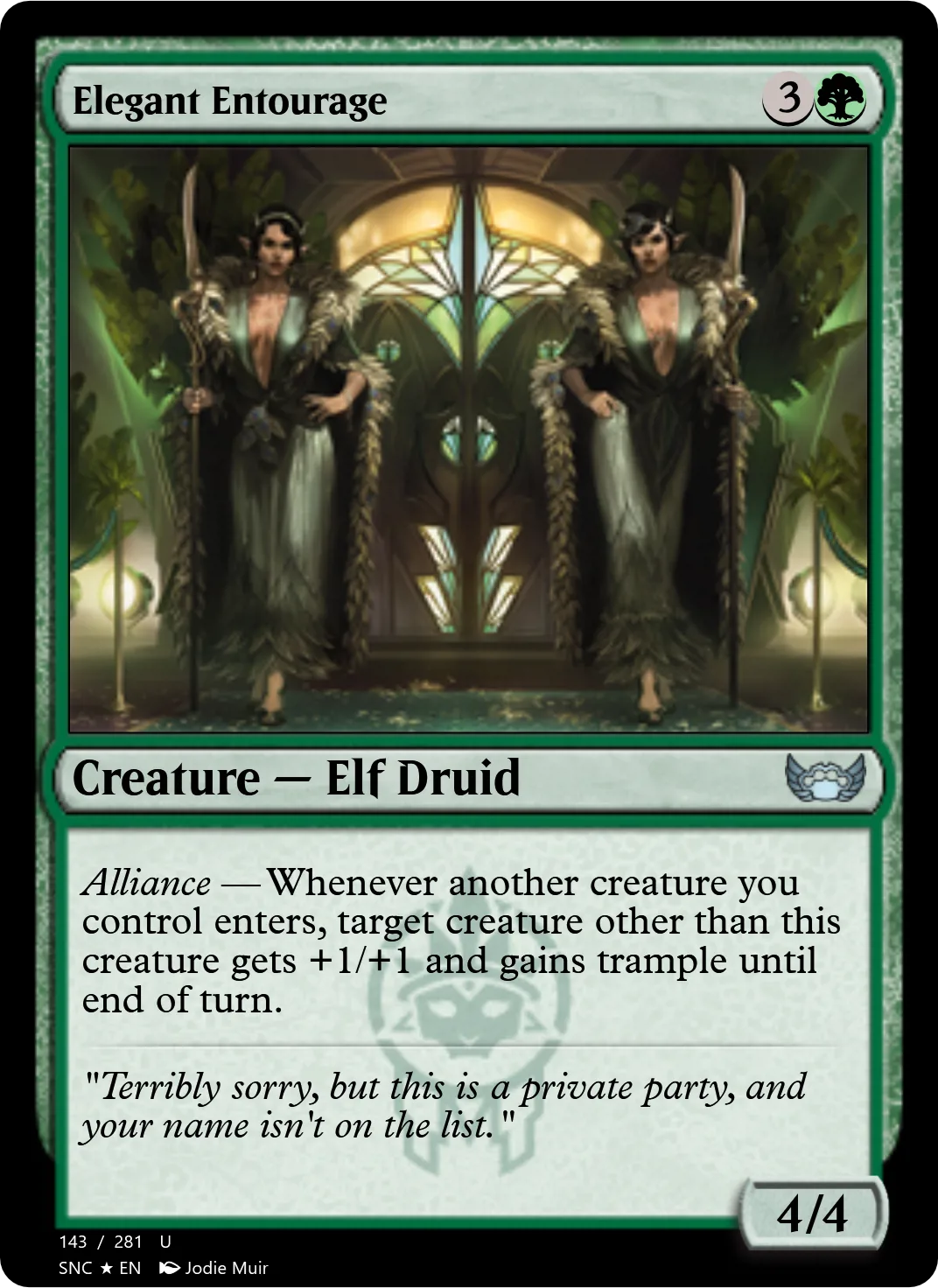 Elegant Entourage