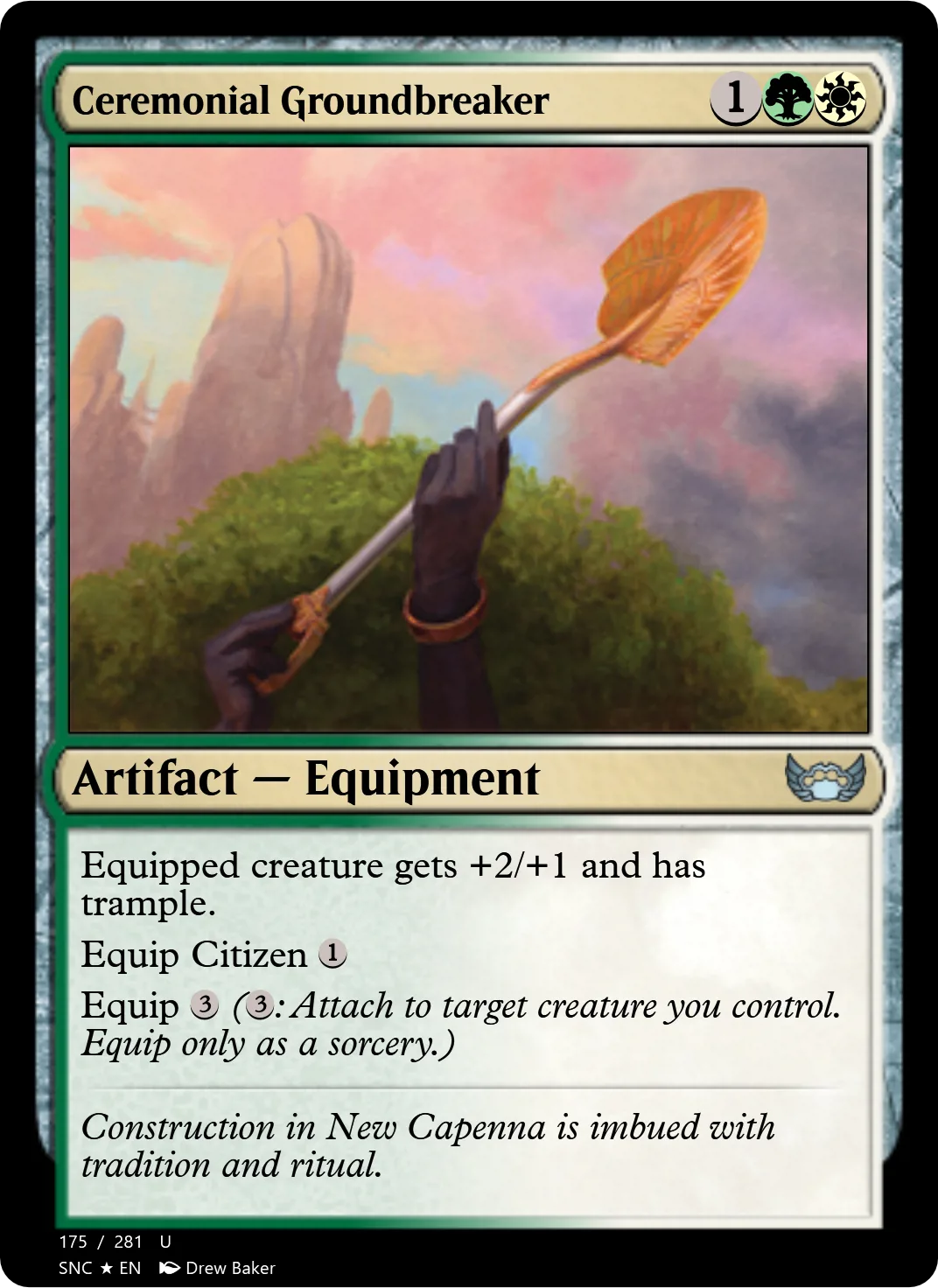 Ceremonial Groundbreaker