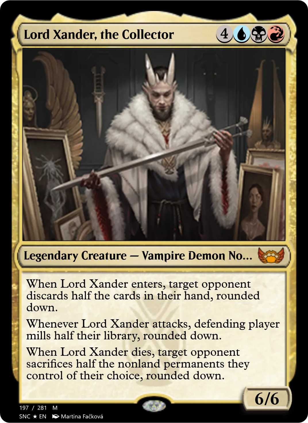 Lord Xander, the Collector