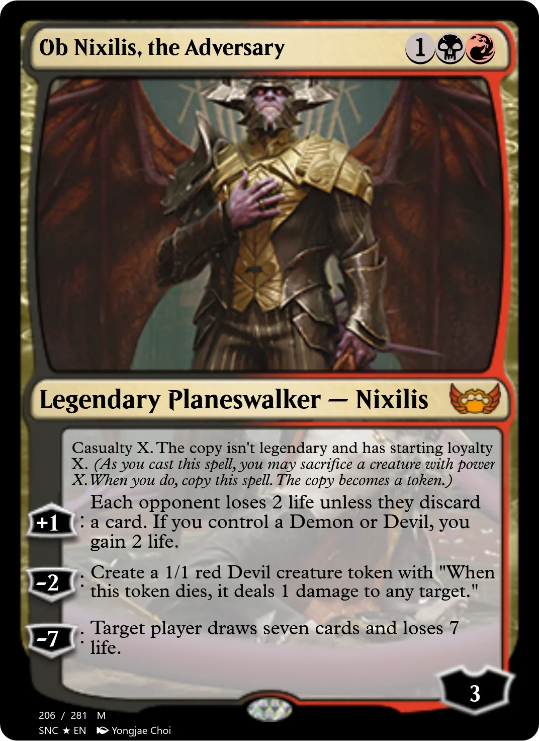 Ob Nixilis, the Adversary