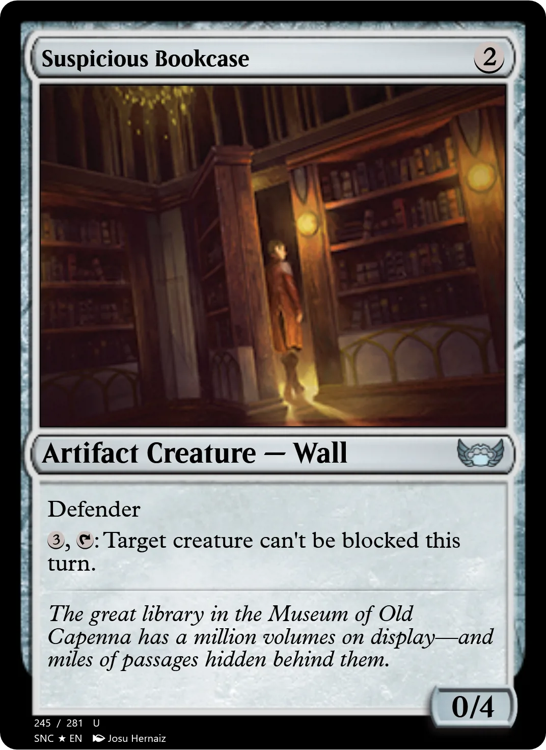 Suspicious Bookcase