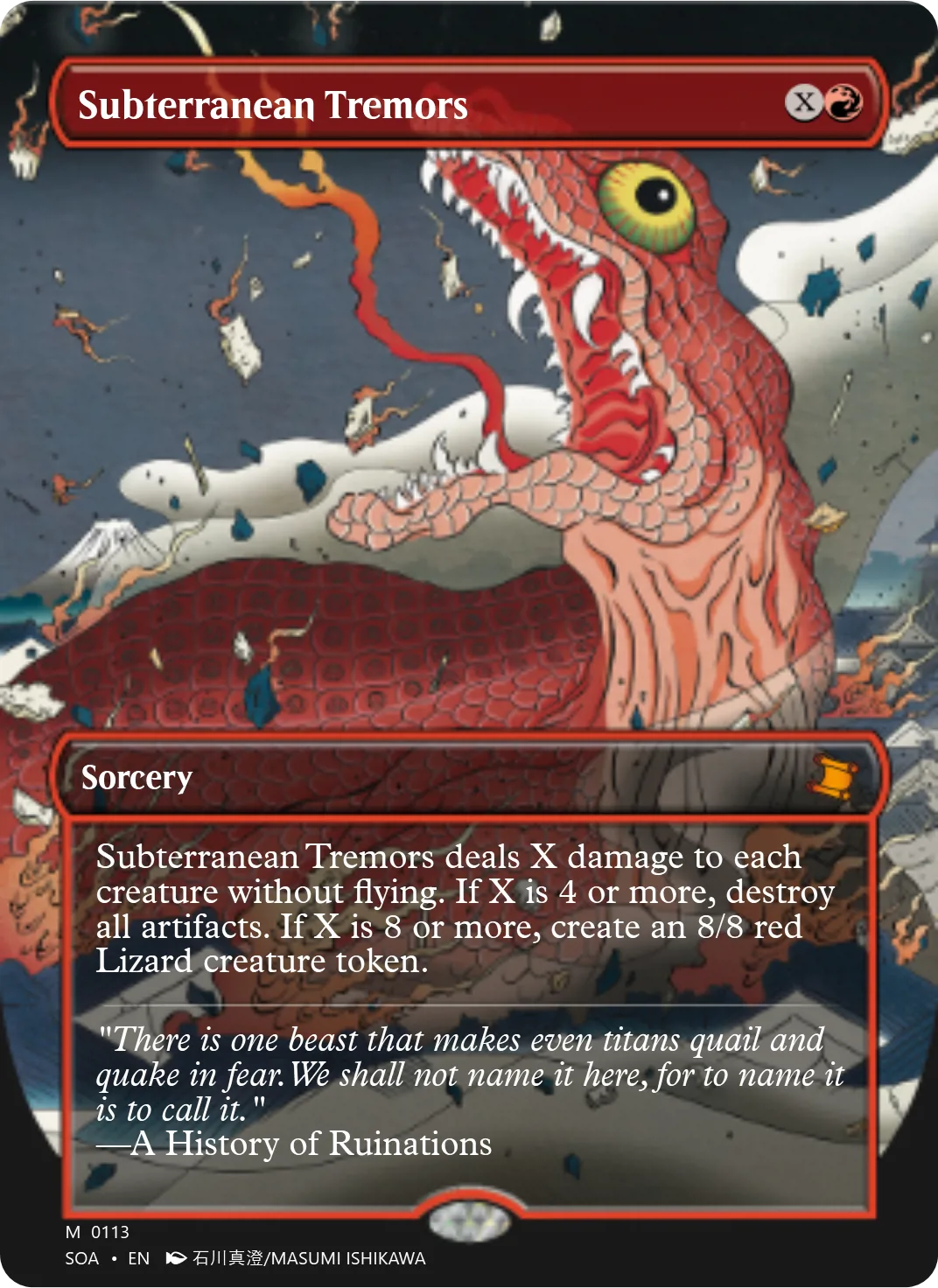 Subterranean Tremors
