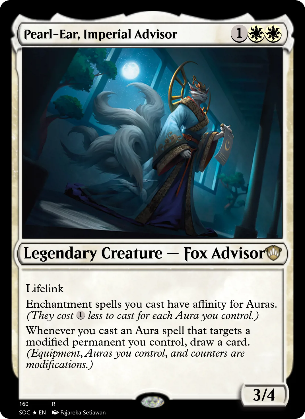 Pearl-Ear, Imperial Advisor