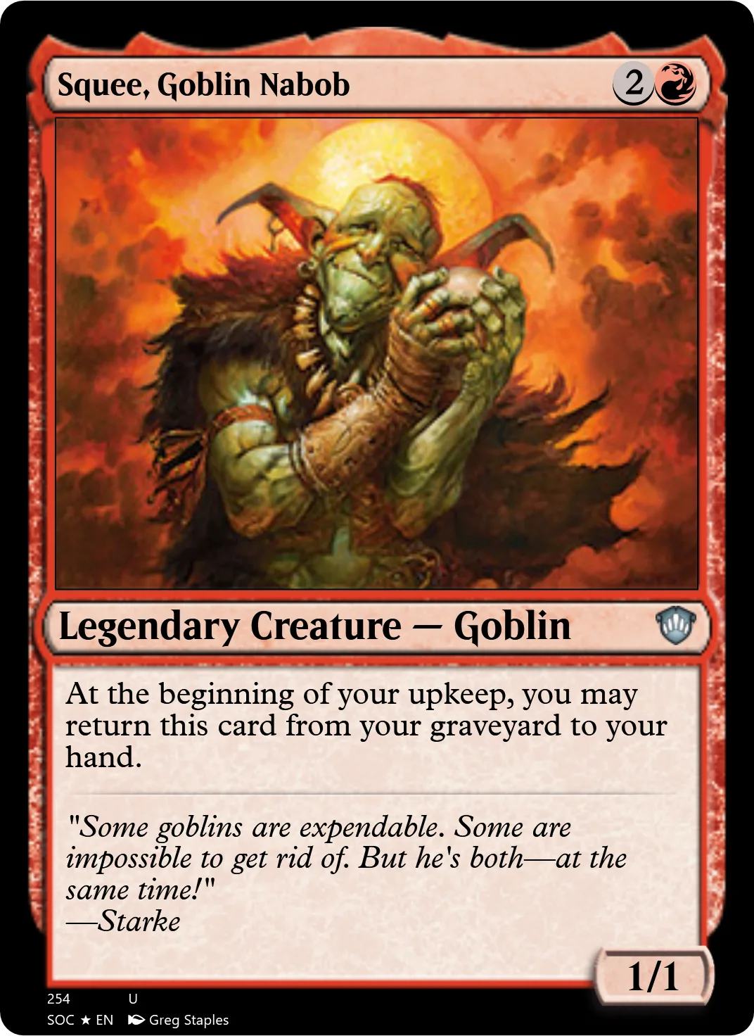 Squee, Goblin Nabob