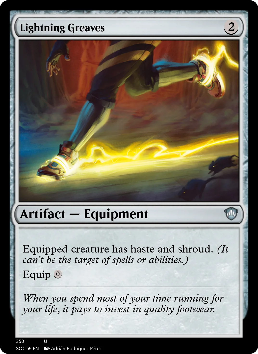 Lightning Greaves
