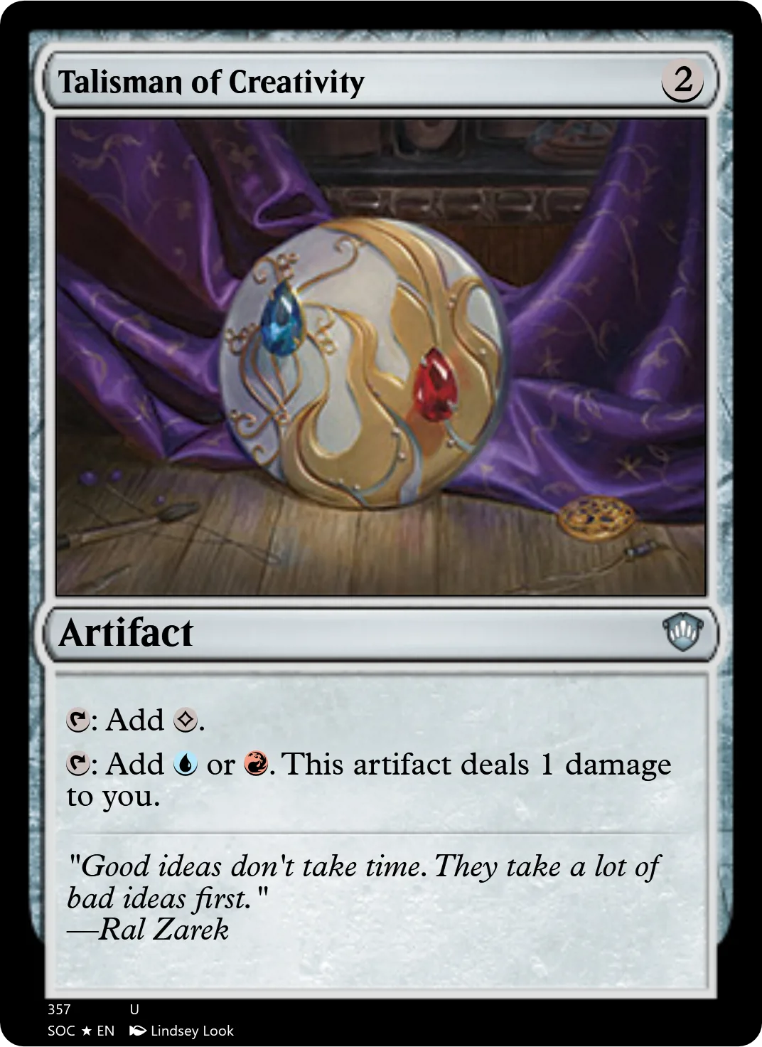 Talisman of Creativity