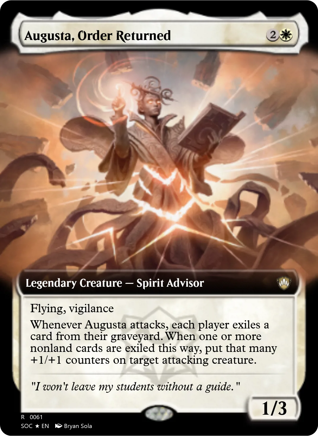 Augusta, Order Returned
