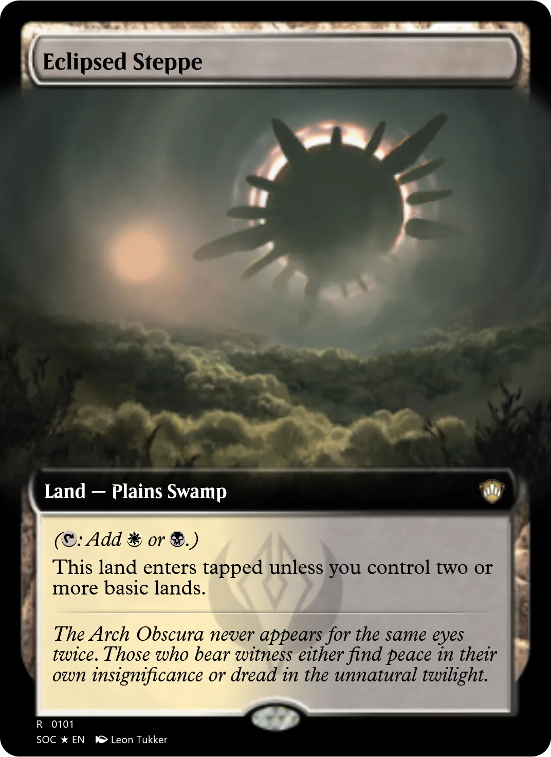 Eclipsed Steppe