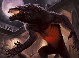 Flameheart Werewolf