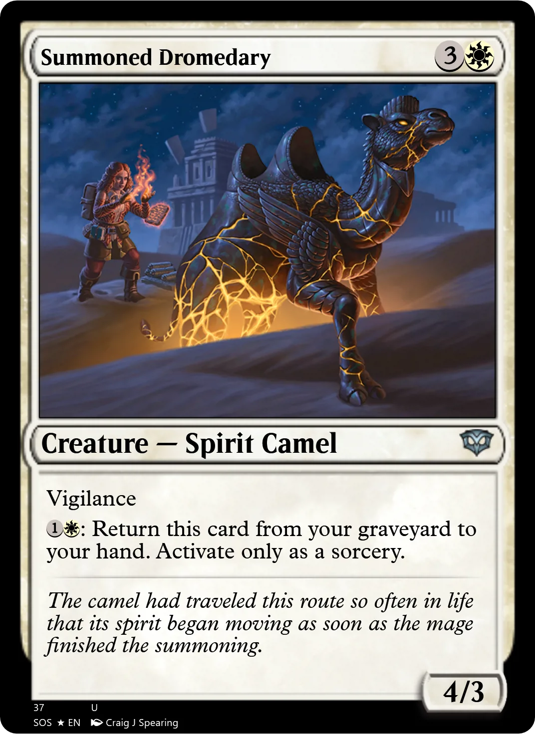 Summoned Dromedary