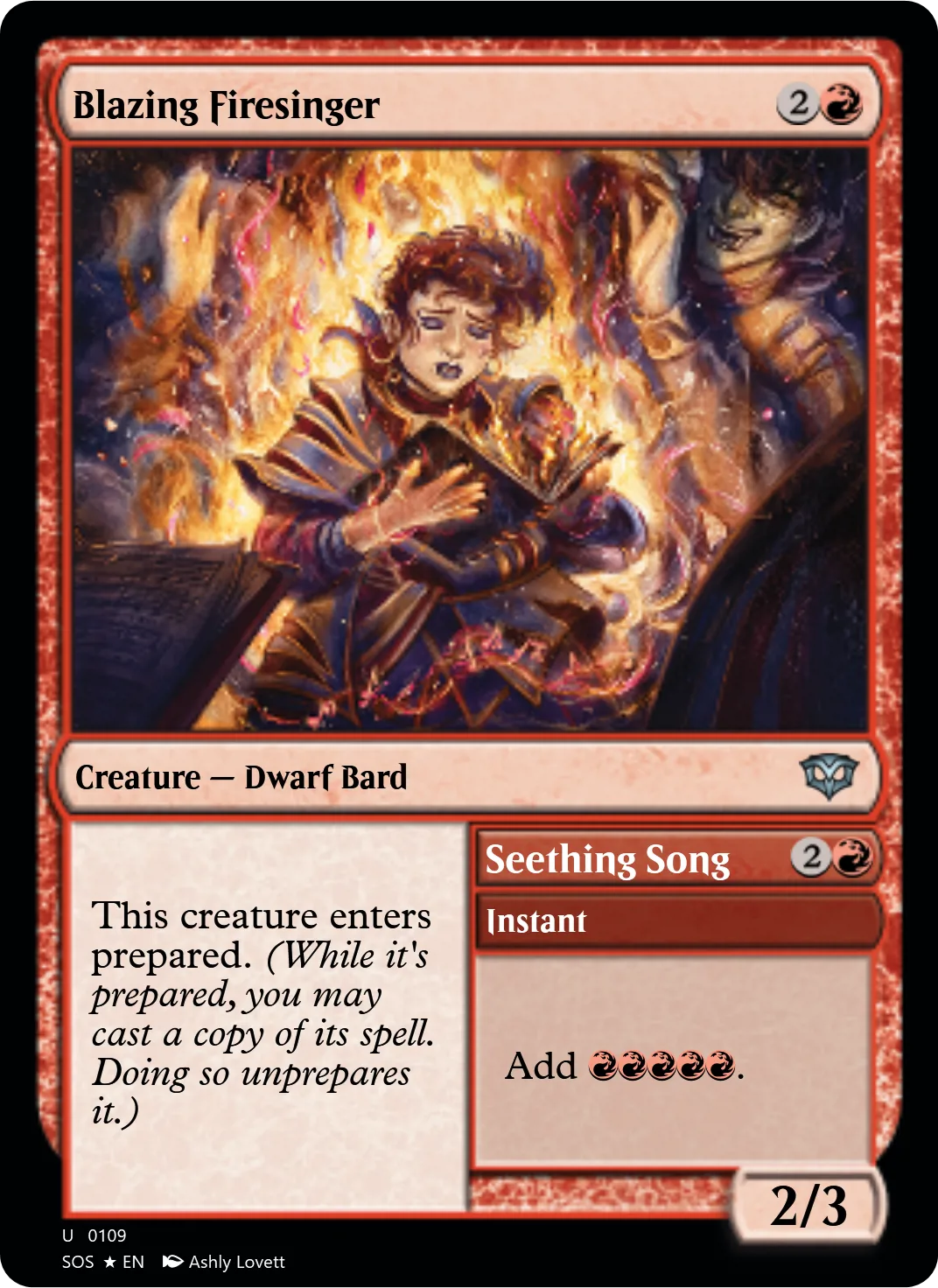 Blazing Firesinger