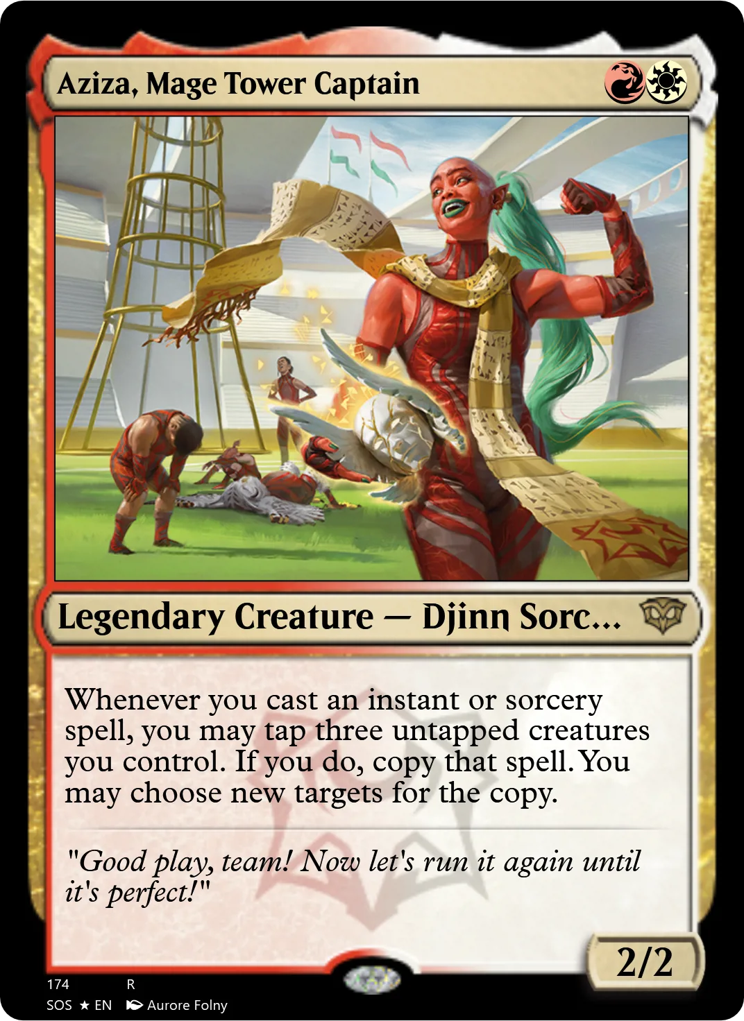 Aziza, Mage Tower Captain