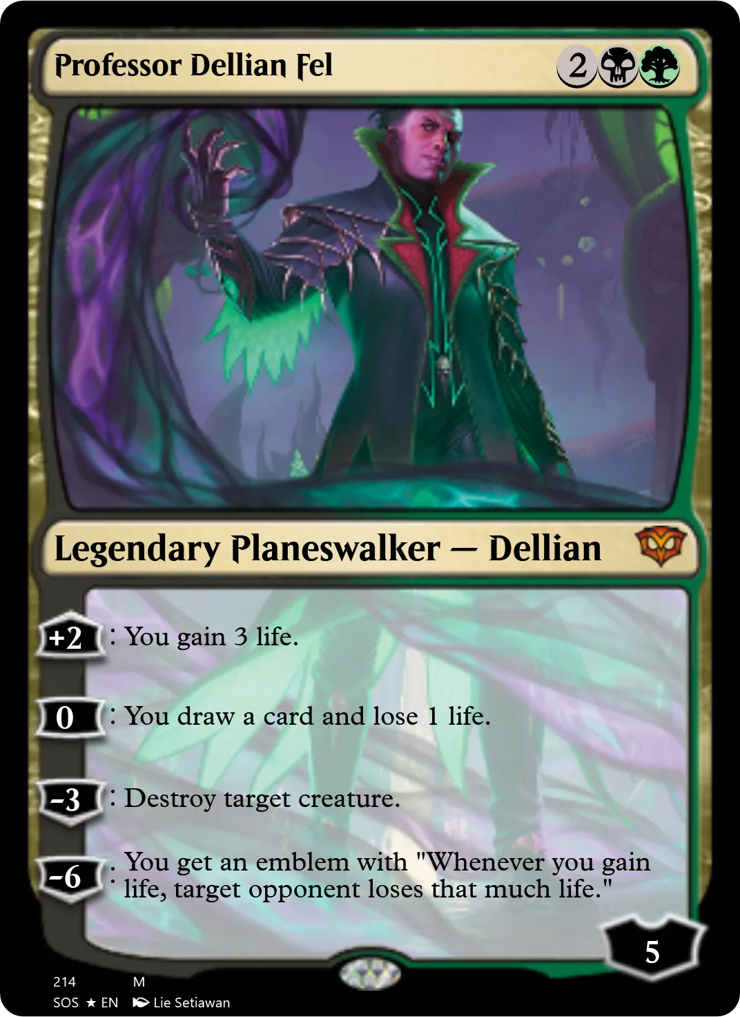 Professor Dellian Fel