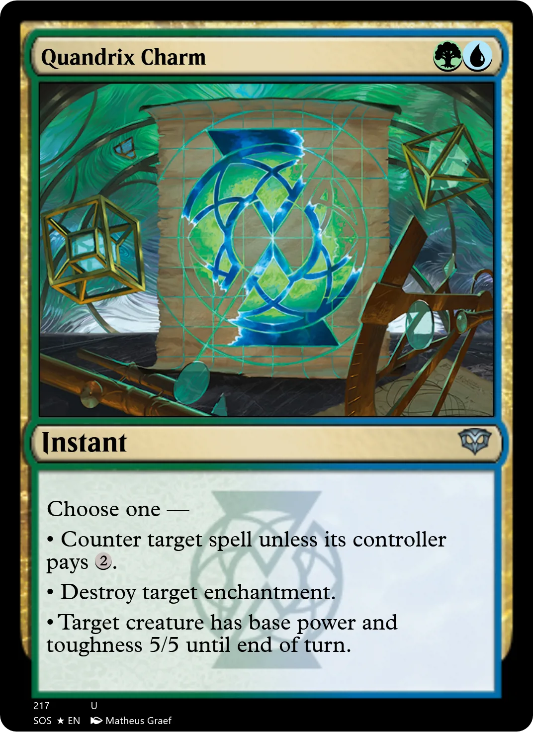 Quandrix Charm