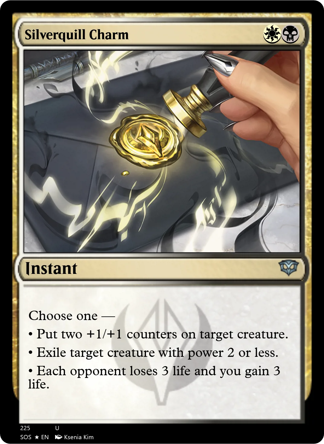 Silverquill Charm