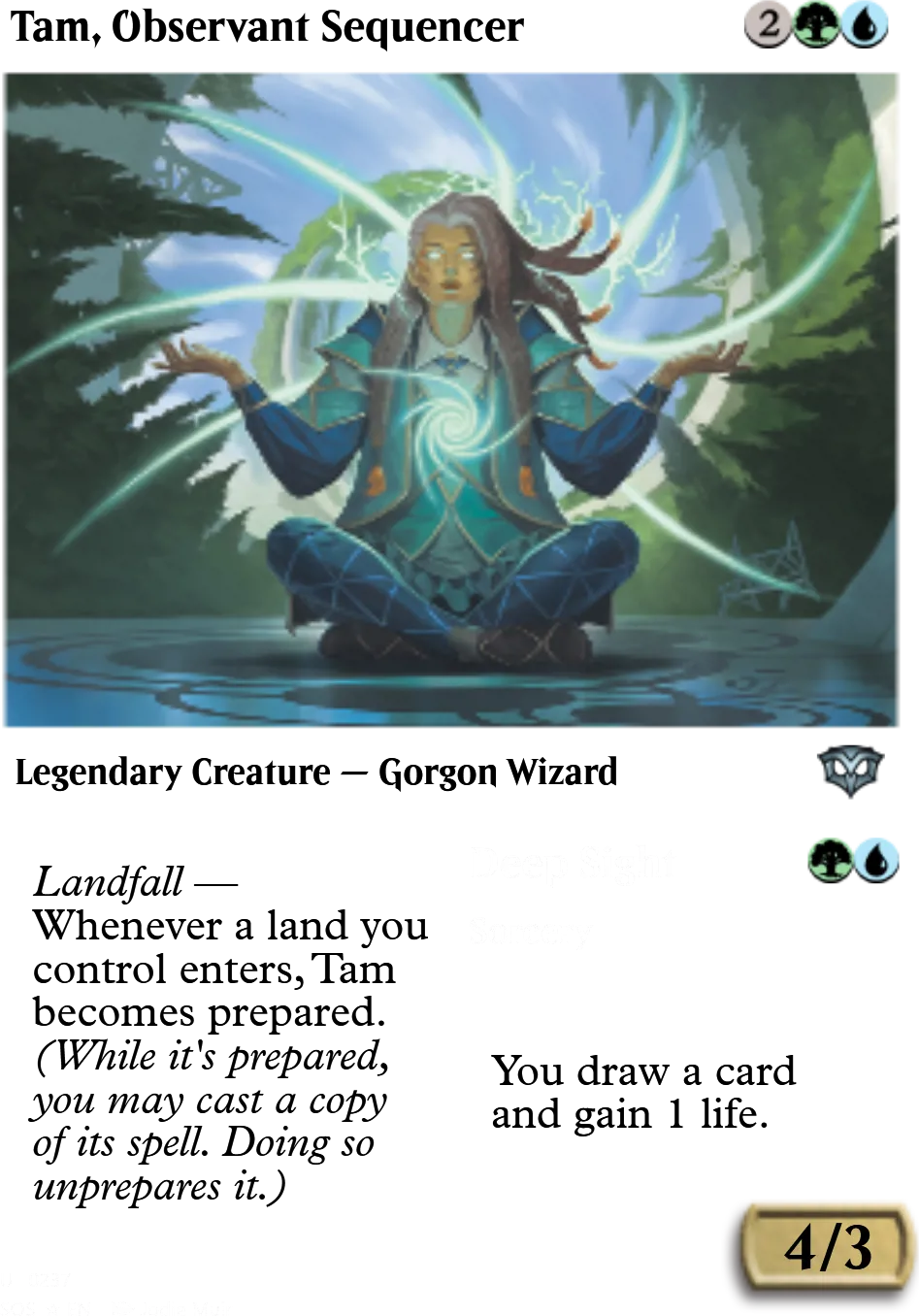 Tam, Observant Sequencer