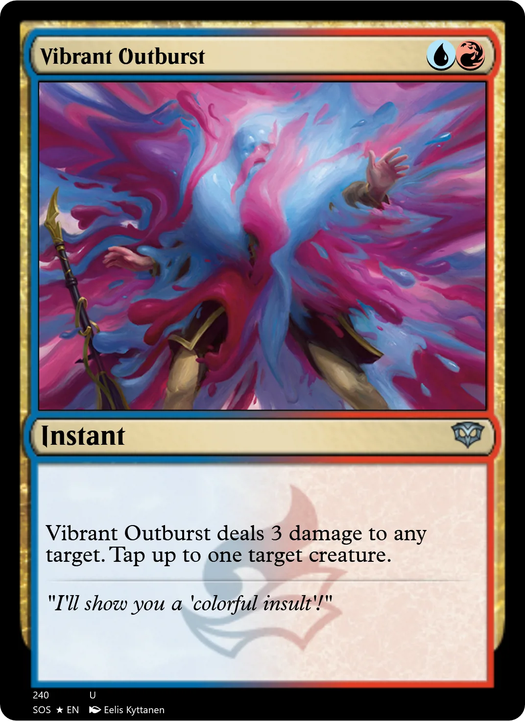 Vibrant Outburst