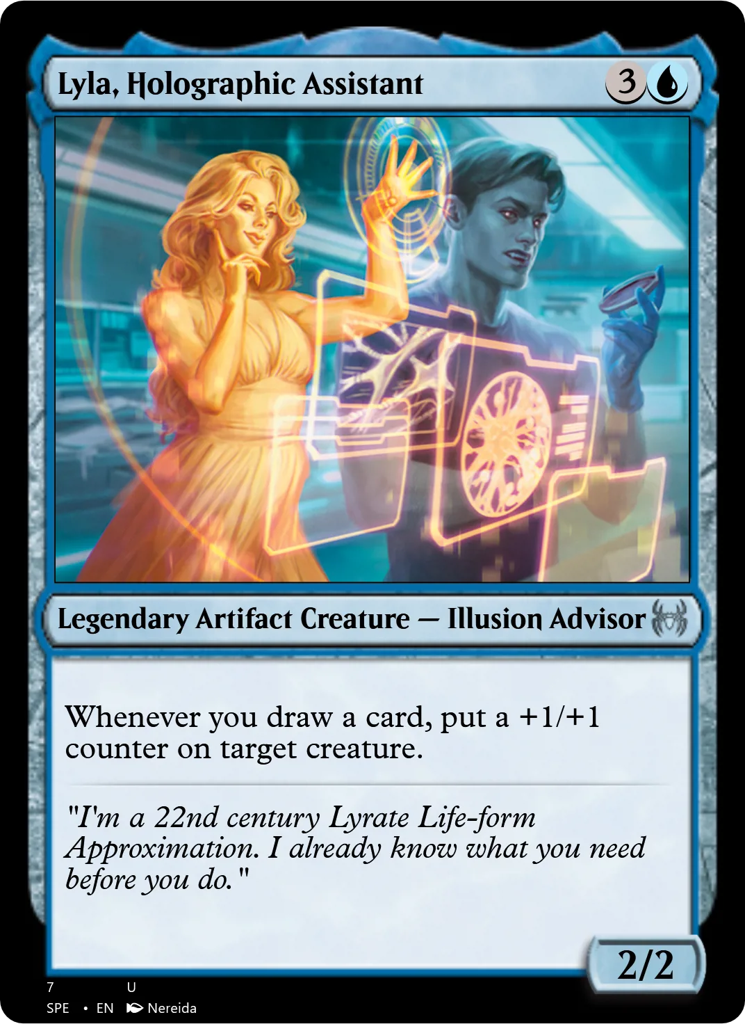 Lyla, Holographic Assistant