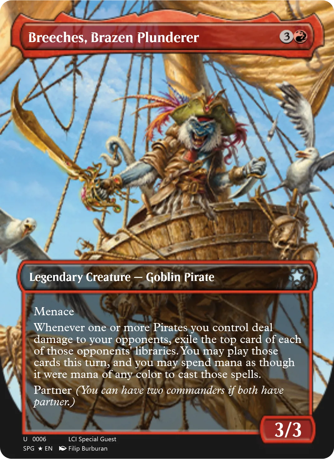 Breeches, Brazen Plunderer