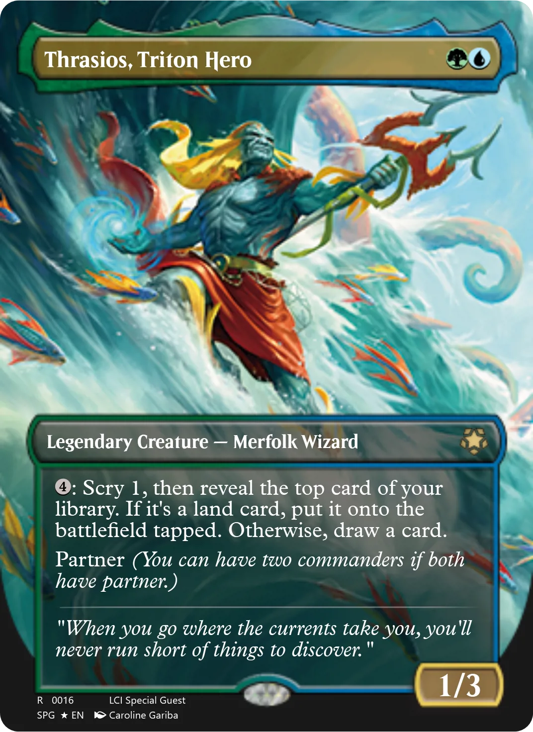 Thrasios, Triton Hero