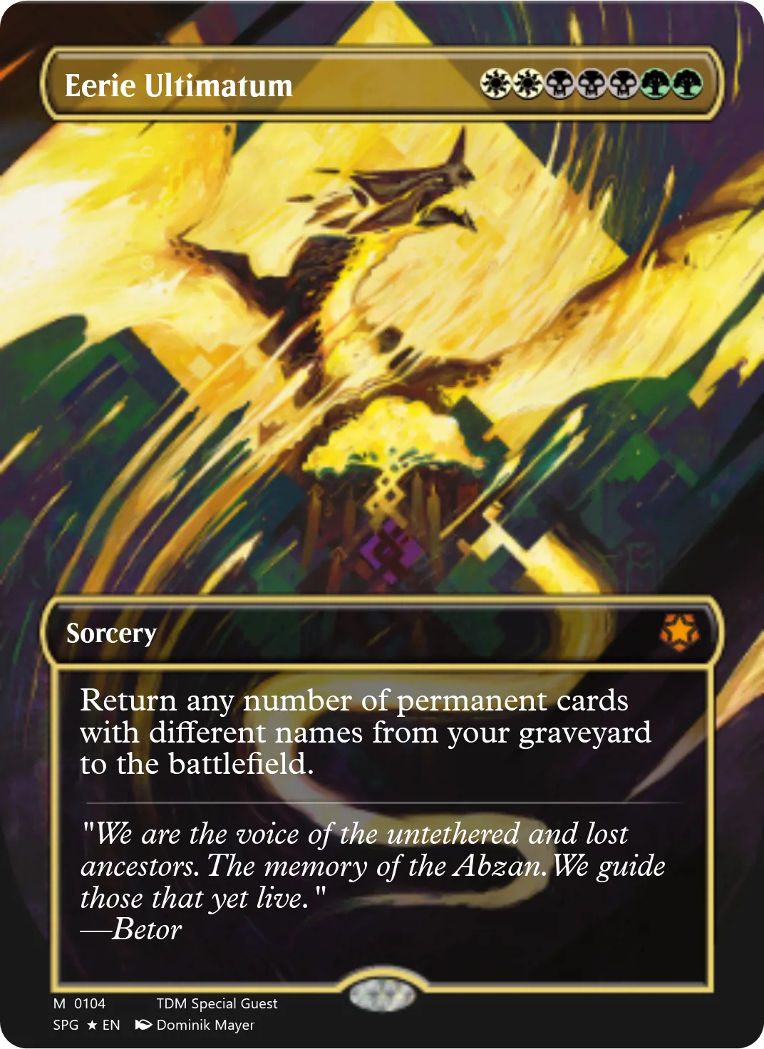 Eerie Ultimatum