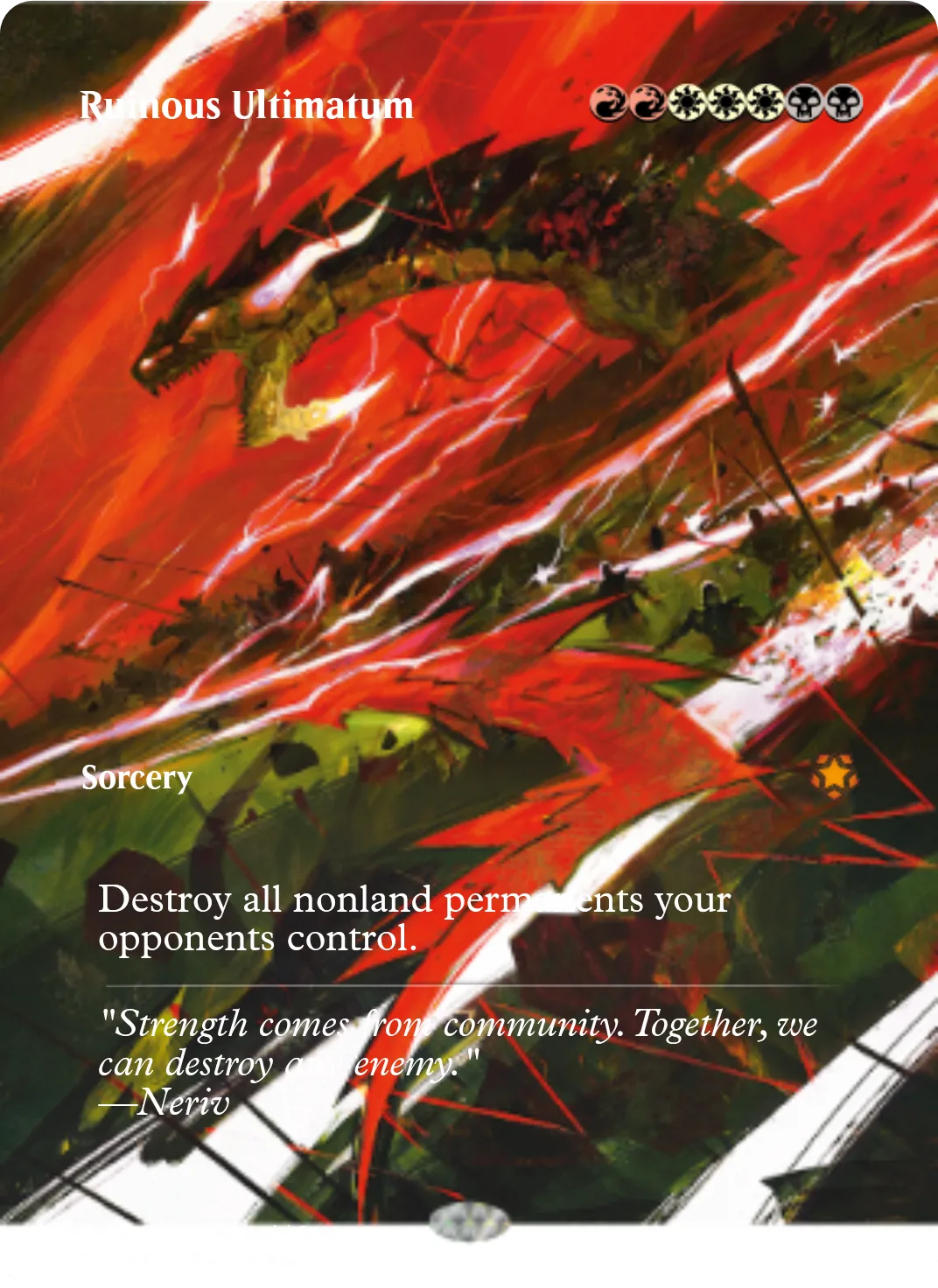 Ruinous Ultimatum