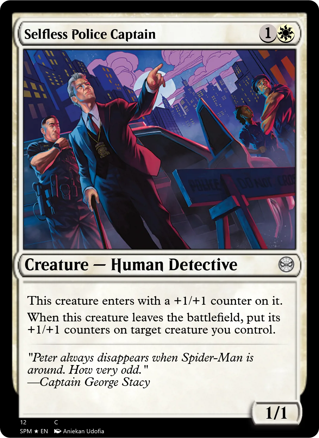 Selfless Police Captain