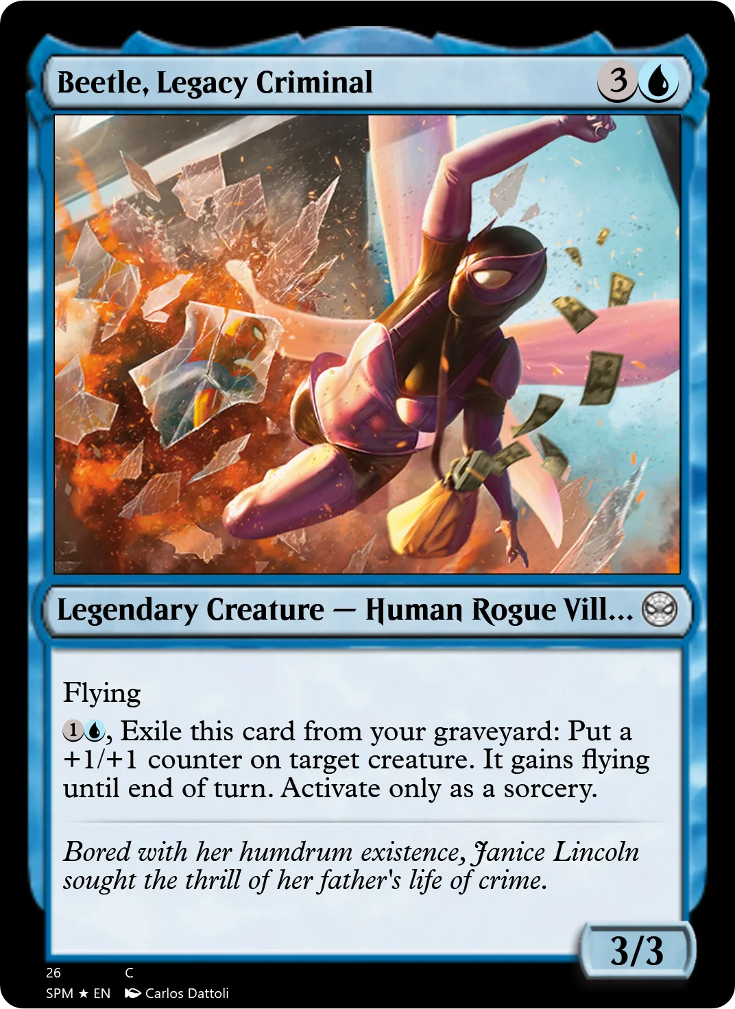 Beetle, Legacy Criminal
