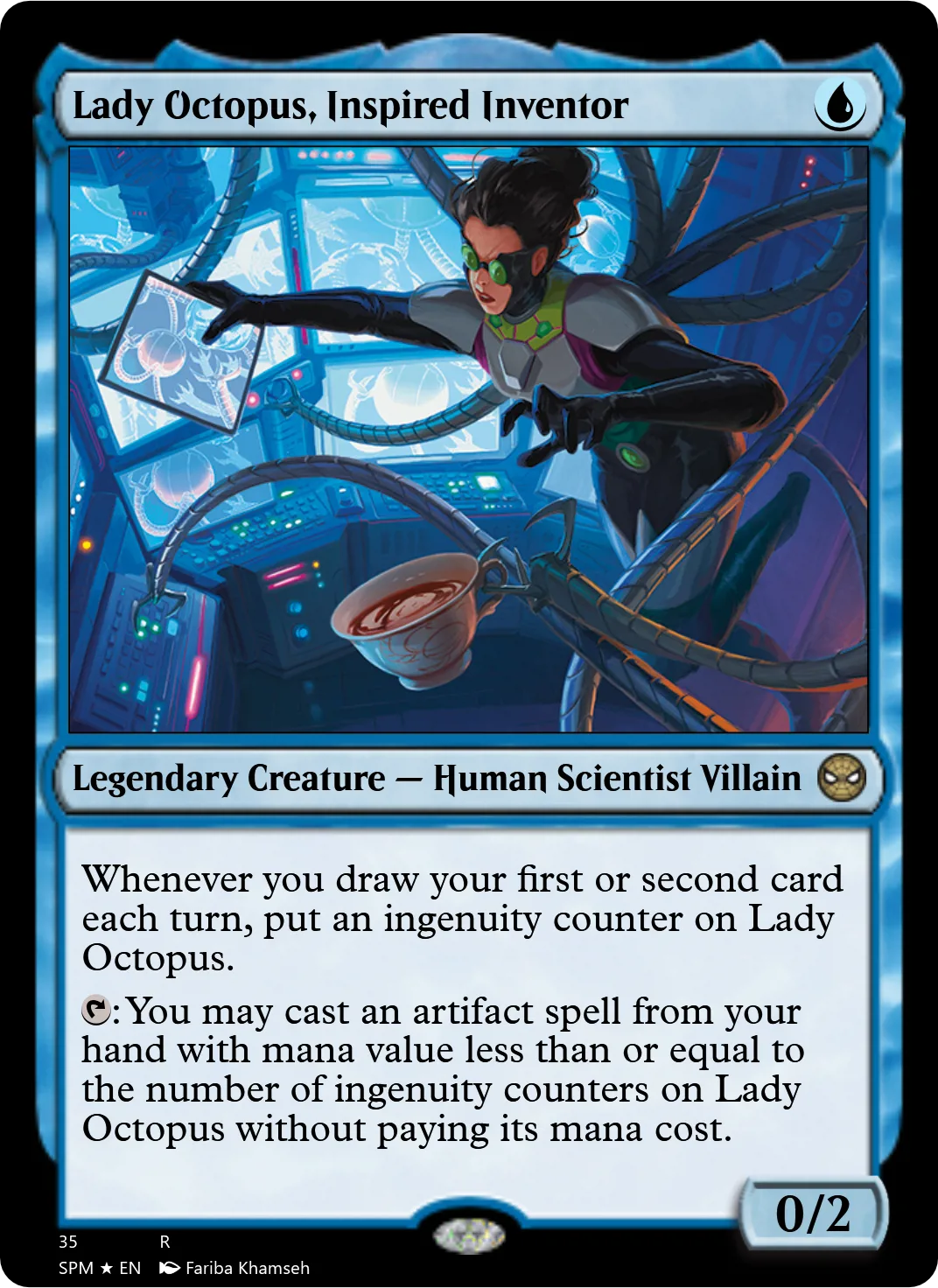 Lady Octopus, Inspired Inventor