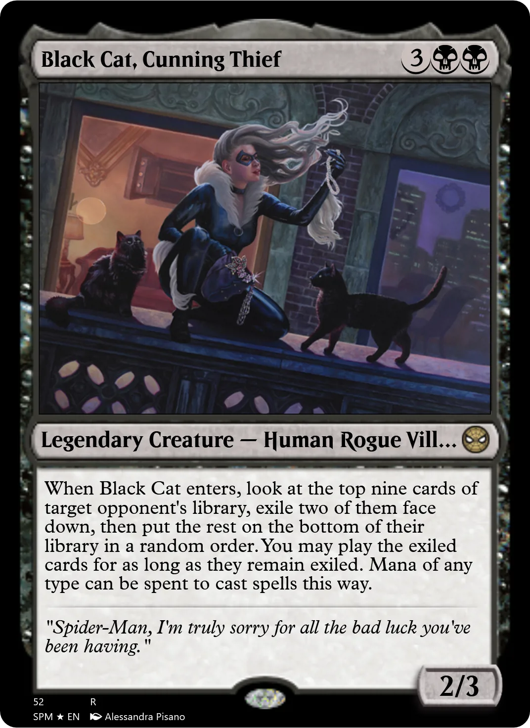 Black Cat, Cunning Thief