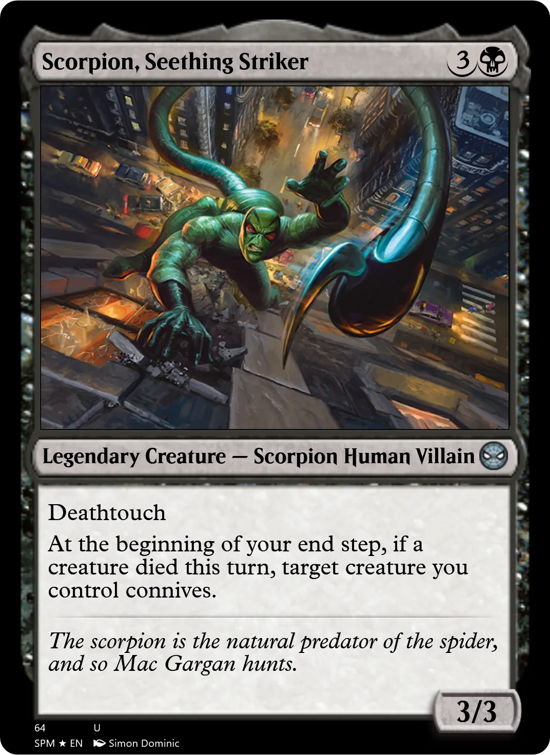 Scorpion, Seething Striker