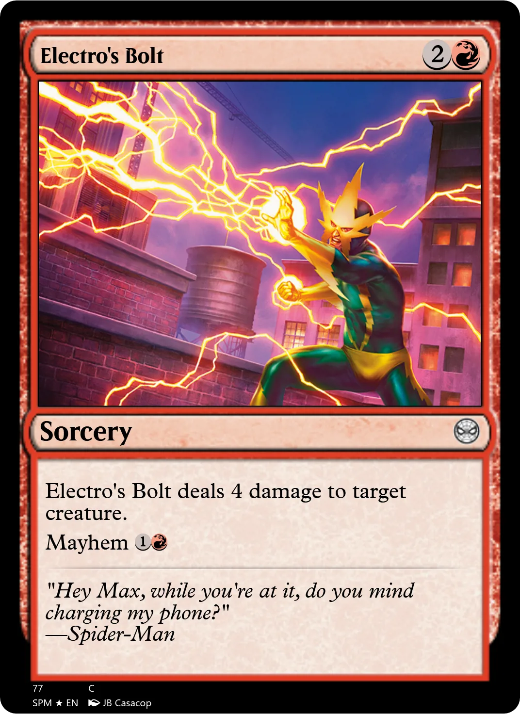 Electro's Bolt