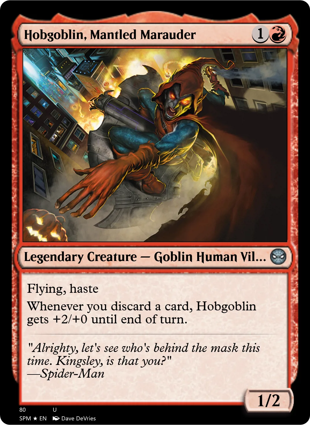 Hobgoblin, Mantled Marauder