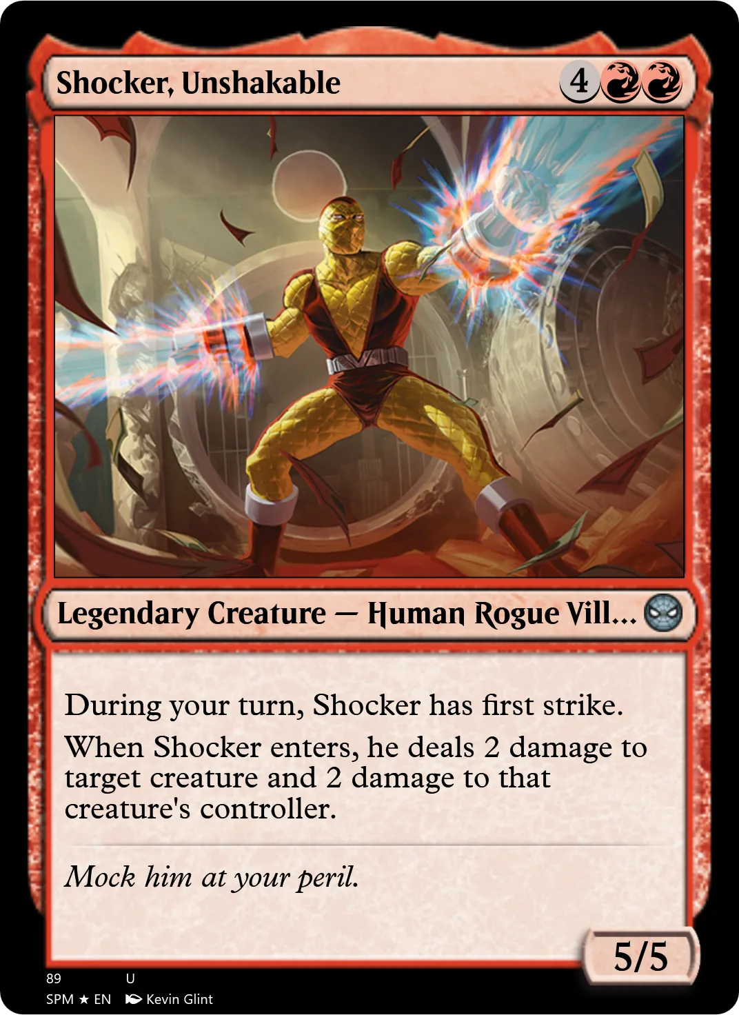 Shocker, Unshakable
